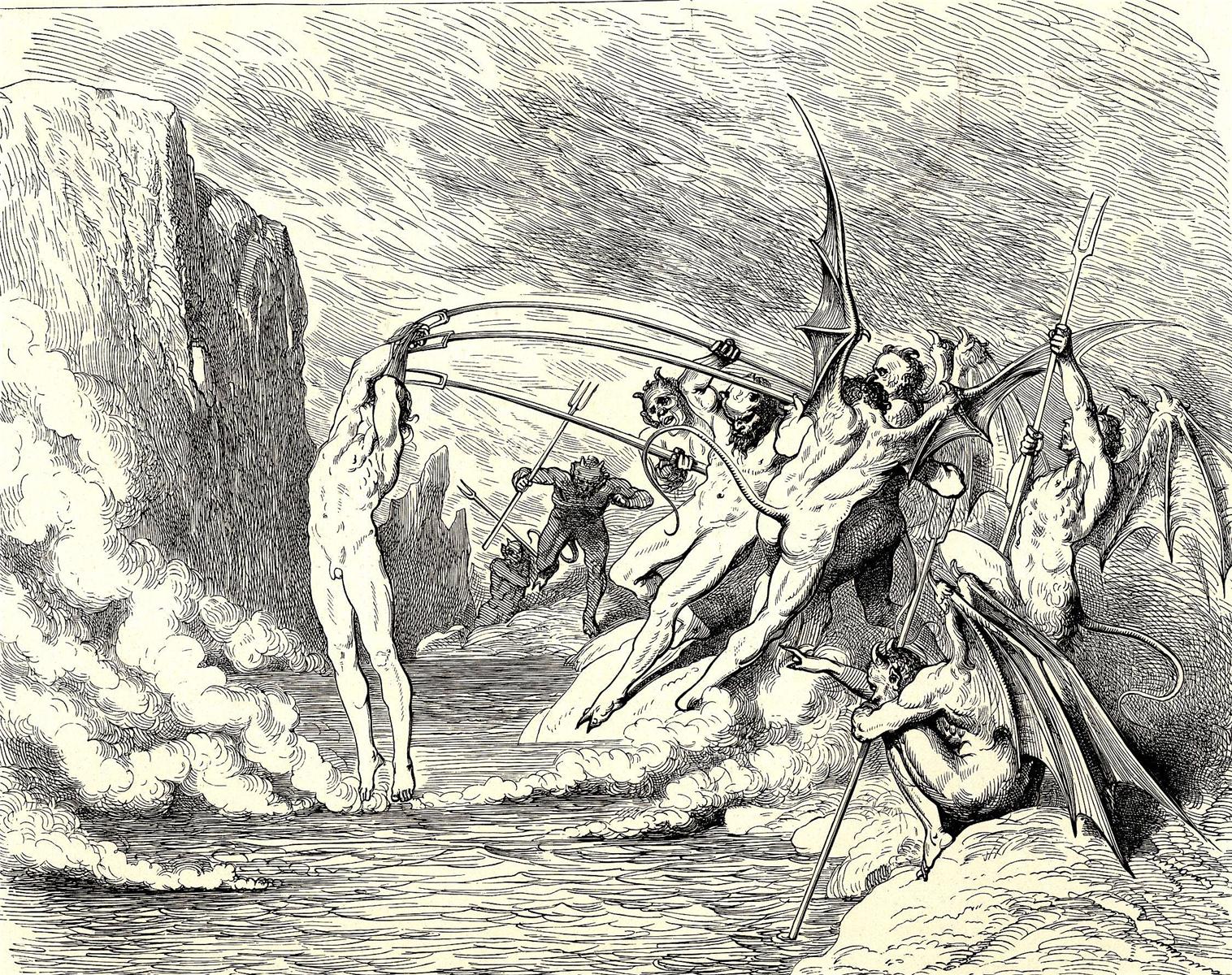 Dante's Inferno Canto XV & XXXl