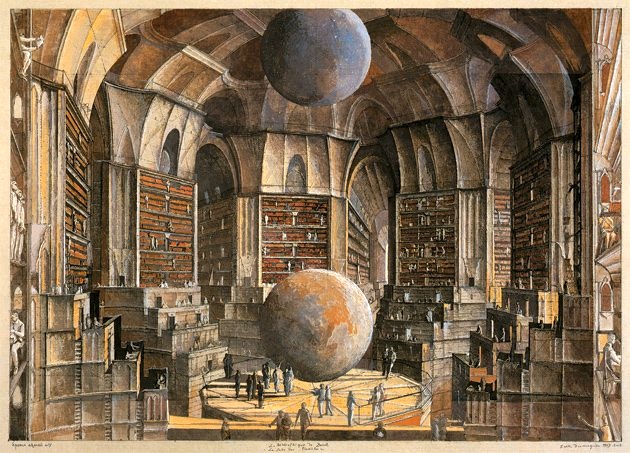 The Paris Review The Borges Memorial Library A Brief Survey Of Imaginary Books