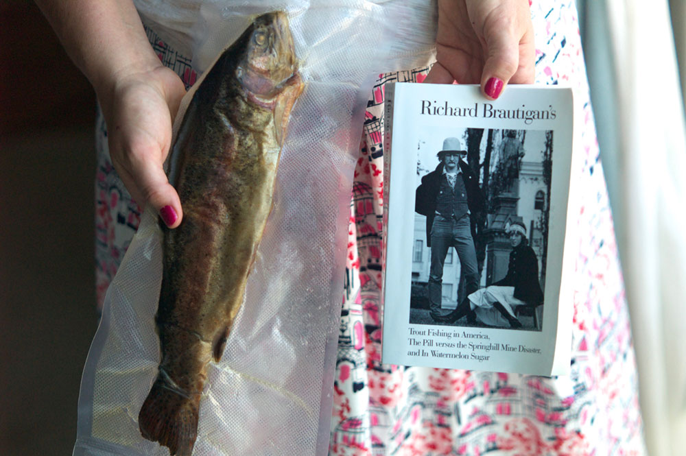 Collecting Trout Fishing In America by Brautigan, Richard - First