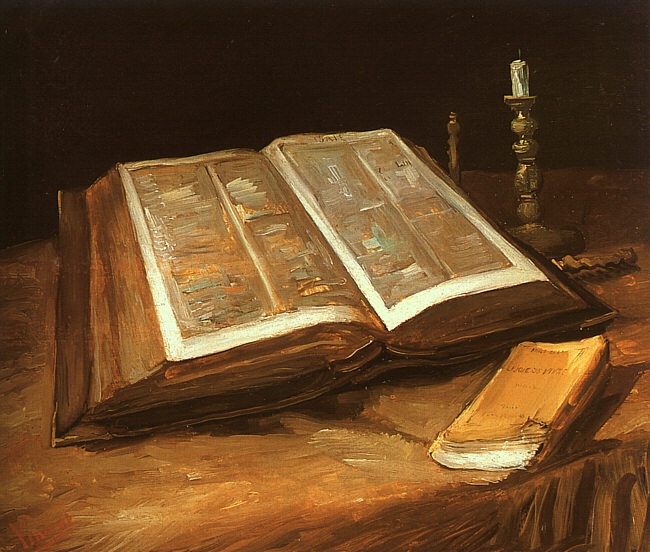 still life with bible