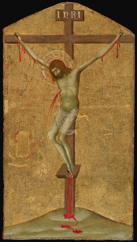 simone martini christ on the cross