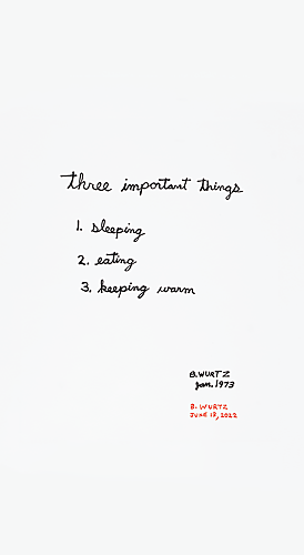 Three Important Things