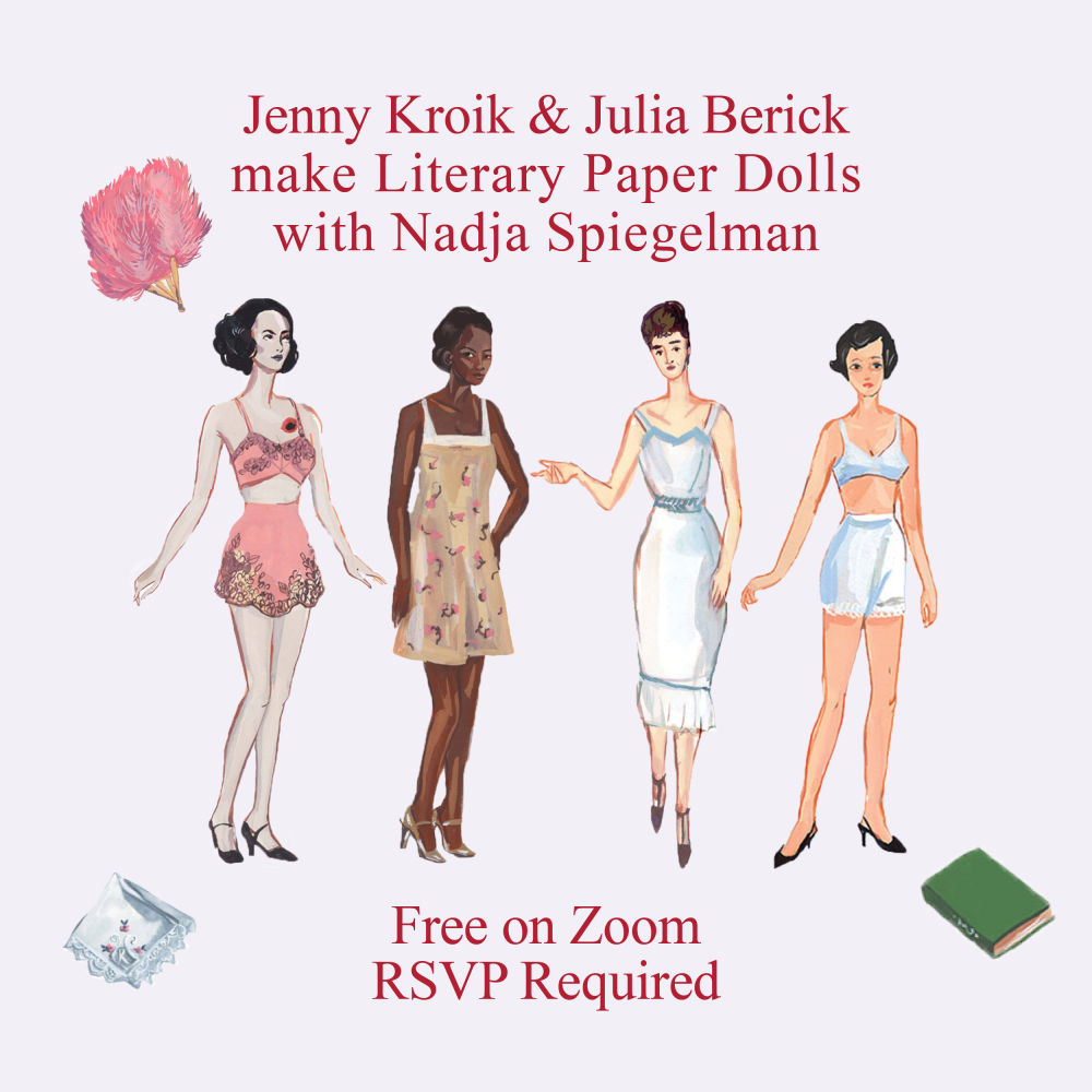 Literary Paper Dolls with Jenny Kroik and Julia Berick