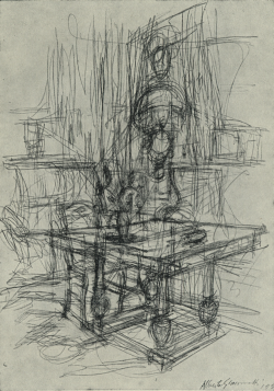 Fondation Giacometti  Alberto Giacometti  a whole life to draw